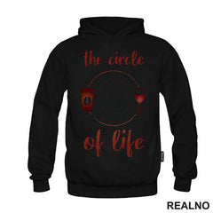 Circle Of Life - Coffee And Wine - Kafa - Majica