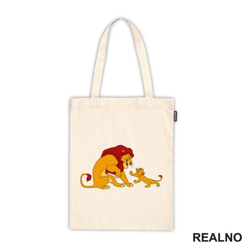 Simba I Mufasa Se Igraju - Crtani Filmovi - Majica