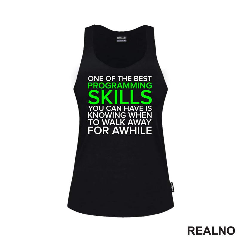Programing Skill - Walk Away - Geek - Majica