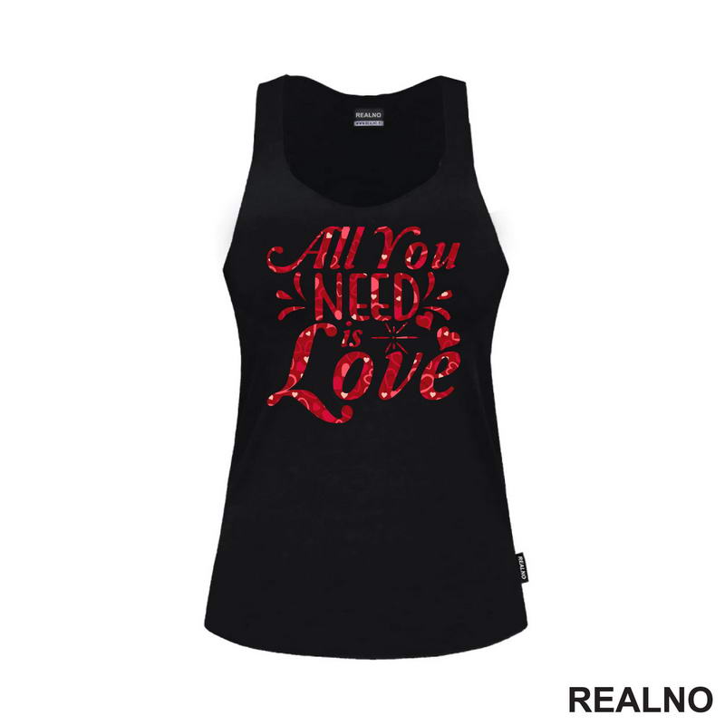 All You Need Is Love - Mala Srca - Ljubav - Majica