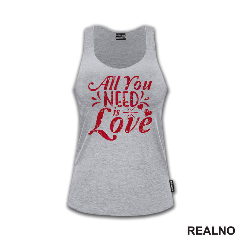 All You Need Is Love - Mala Srca - Ljubav - Majica