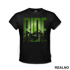 Ride Motor Green - Bike - Motori - Majica