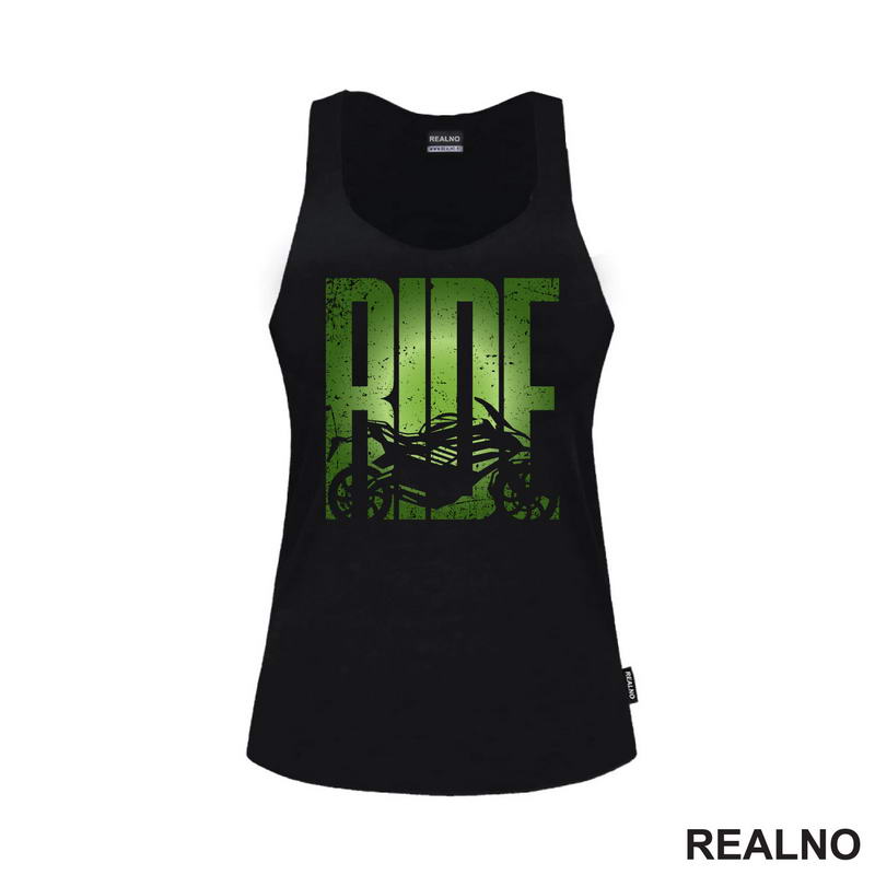 Ride Motor Green - Bike - Motori - Majica