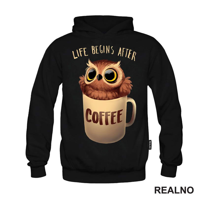 Life Begins After Coffee - Kafa - Majica