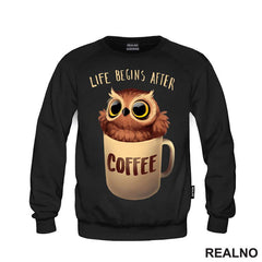 Life Begins After Coffee - Kafa - Majica