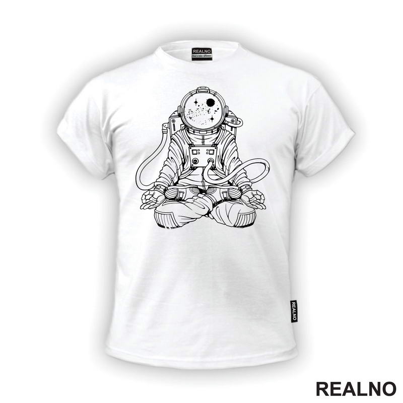 Astronaut Meditira - Space - Svemir - Majica