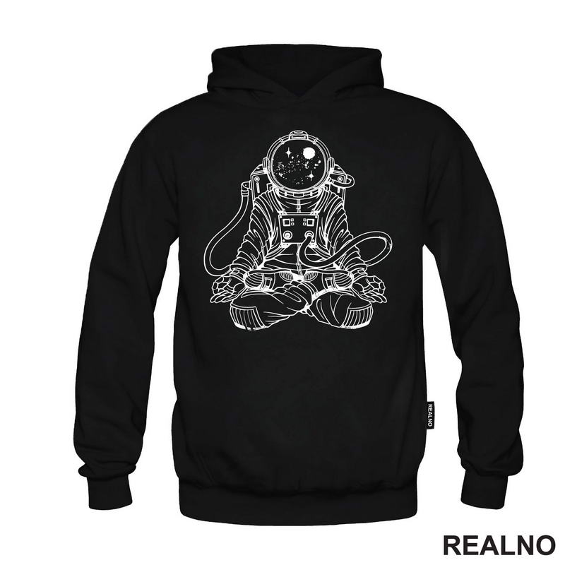 Astronaut Meditira - Space - Svemir - Majica