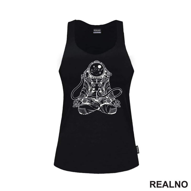 Astronaut Meditira - Space - Svemir - Majica
