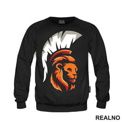 Lav Sa Kacigom Spartanca - Lion - Životinje - Majica