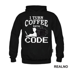 Coffee Into Code - Geek - Majica