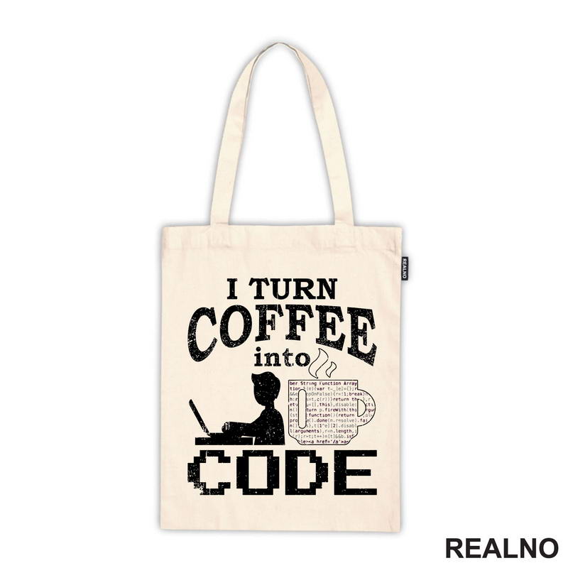 Coffee Into Code - Geek - Majica