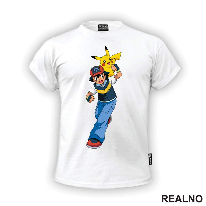 Aš I Pikaču - Pokemon - Majica