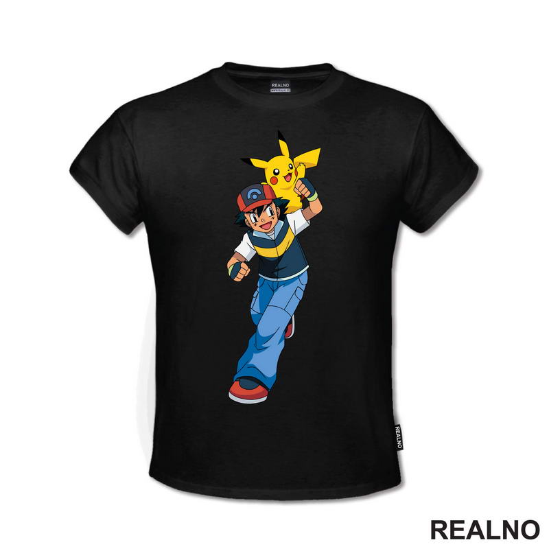 Aš I Pikaču - Pokemon - Majica