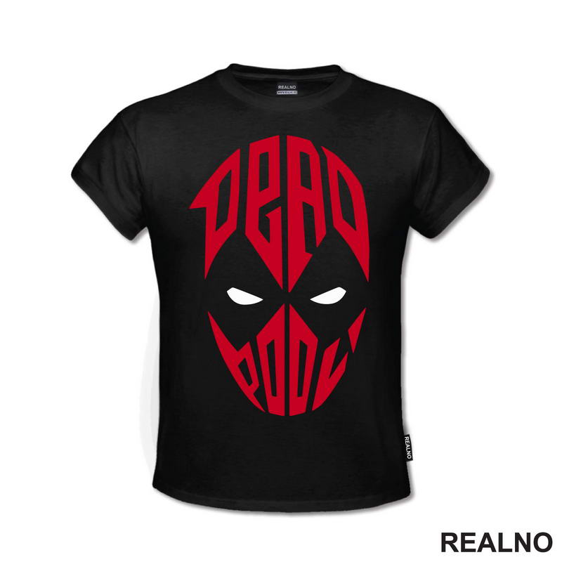 Face - Deadpool - Majica