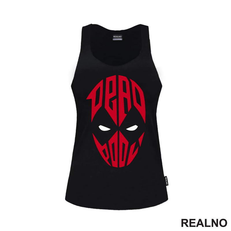 Face - Deadpool - Majica
