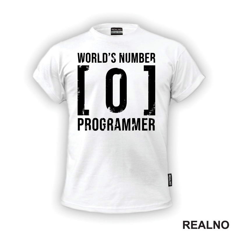 Worlds Number One Programmer - Geek - Majica