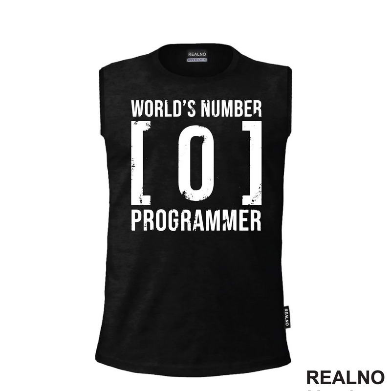 Worlds Number One Programmer - Geek - Majica