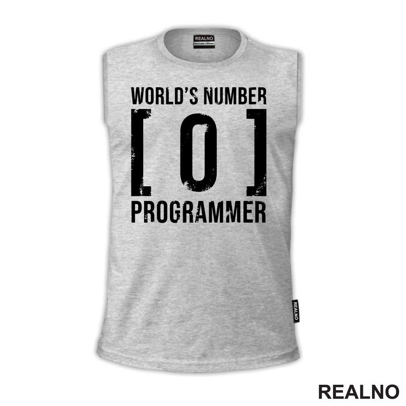 Worlds Number One Programmer - Geek - Majica