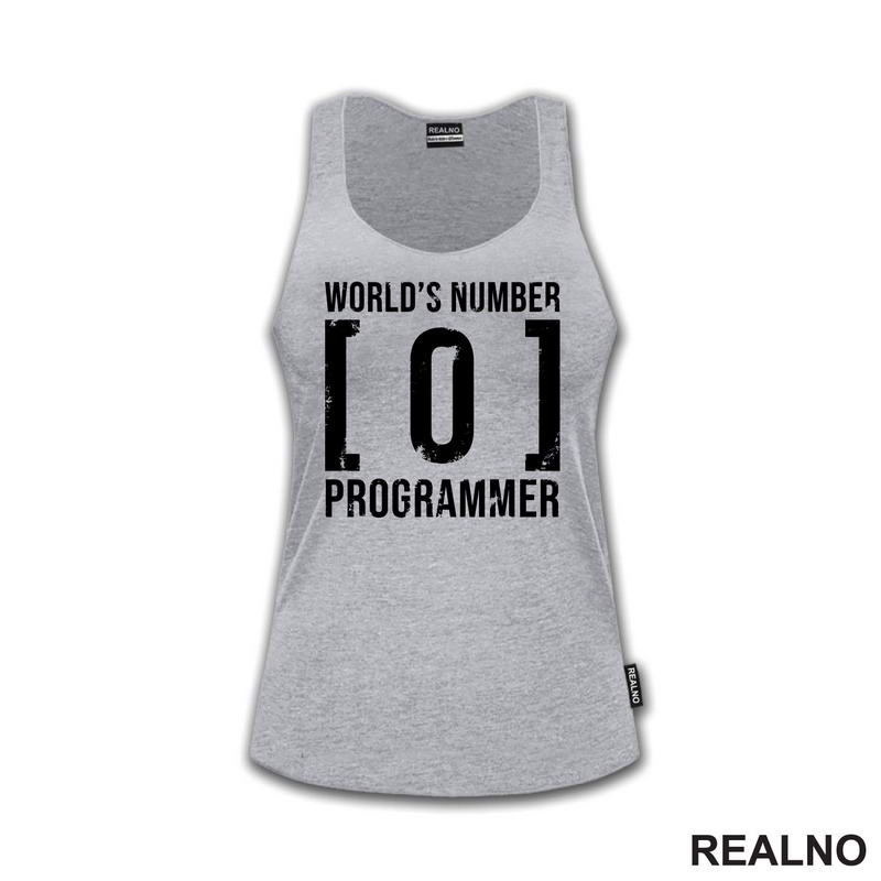 Worlds Number One Programmer - Geek - Majica