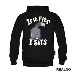 If It Fits I Stis - Tegla I Mačka - Cats - Majica