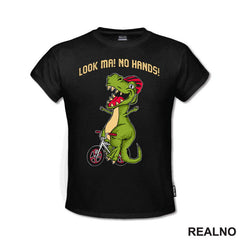 Look Ma, No Hands - T Rex Vozi Bicikli - Humor - Majica