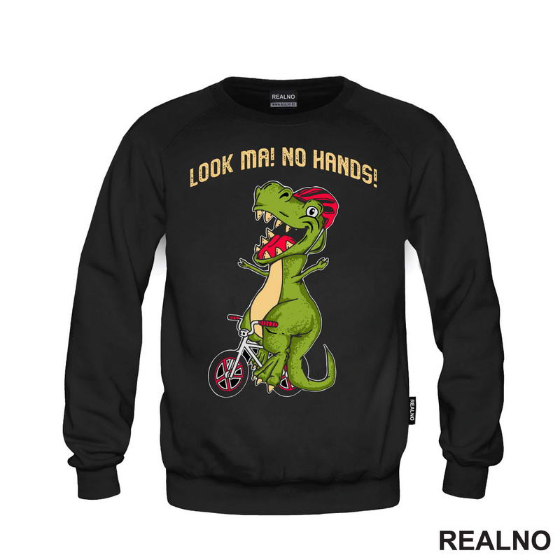 Look Ma, No Hands - T Rex Vozi Bicikli - Humor - Majica