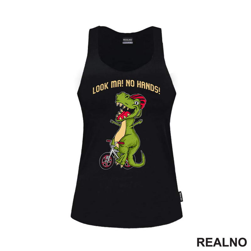 Look Ma, No Hands - T Rex Vozi Bicikli - Humor - Majica