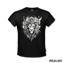 Sivi Lav - Linije - Lion - Životinje - Majica