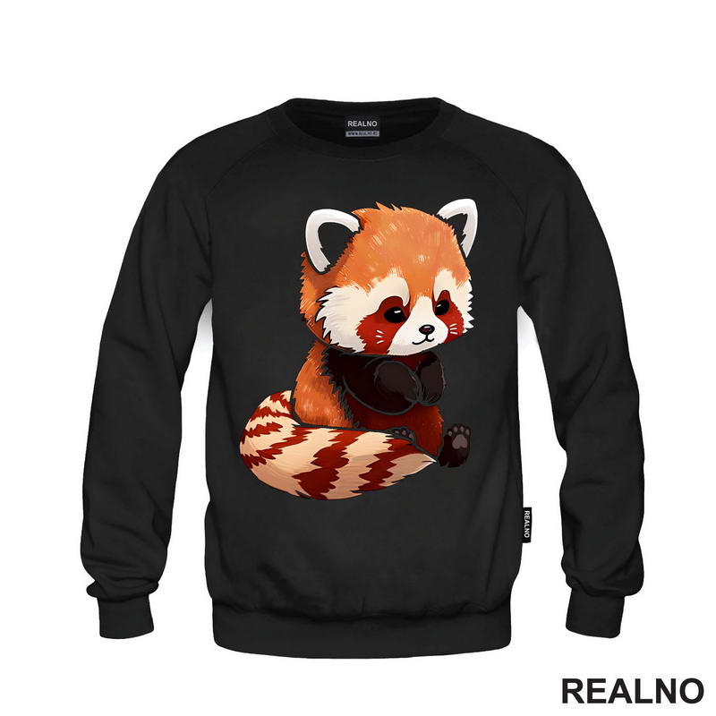 Crveni Panda Drži Šapice - Životinje - Majica