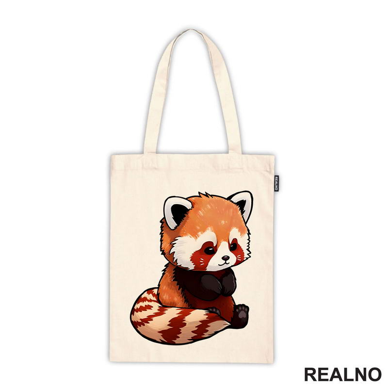 Crveni Panda Drži Šapice - Životinje - Majica