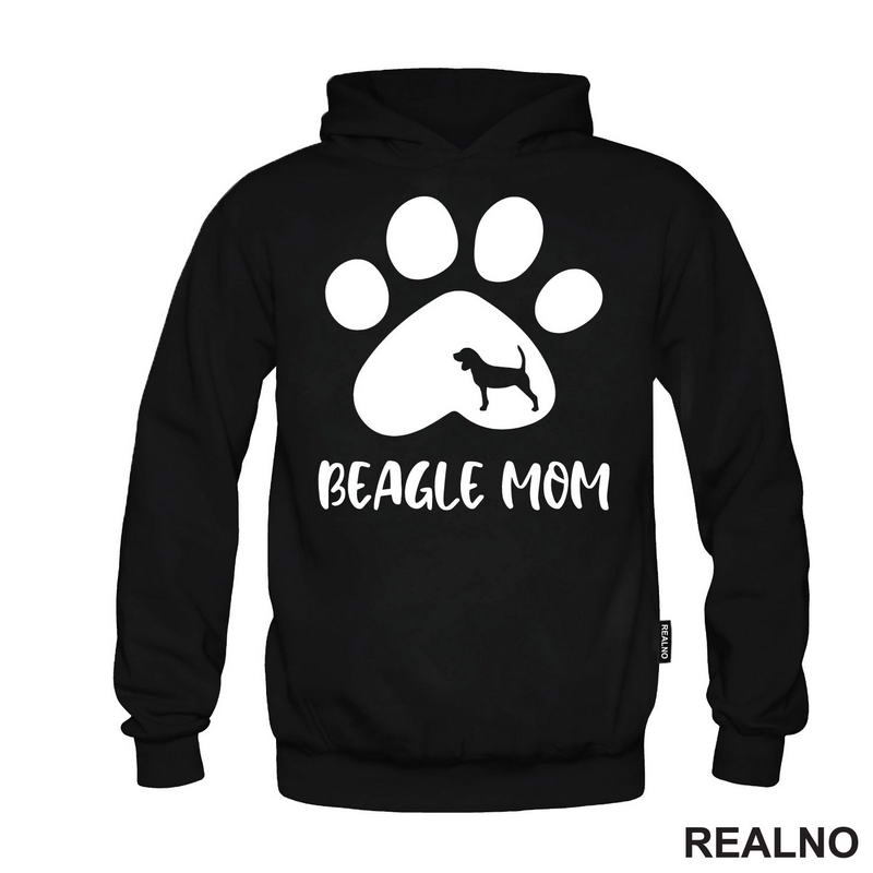 Beagle Mom - Pas Bigl - Dog - Psi - Majica