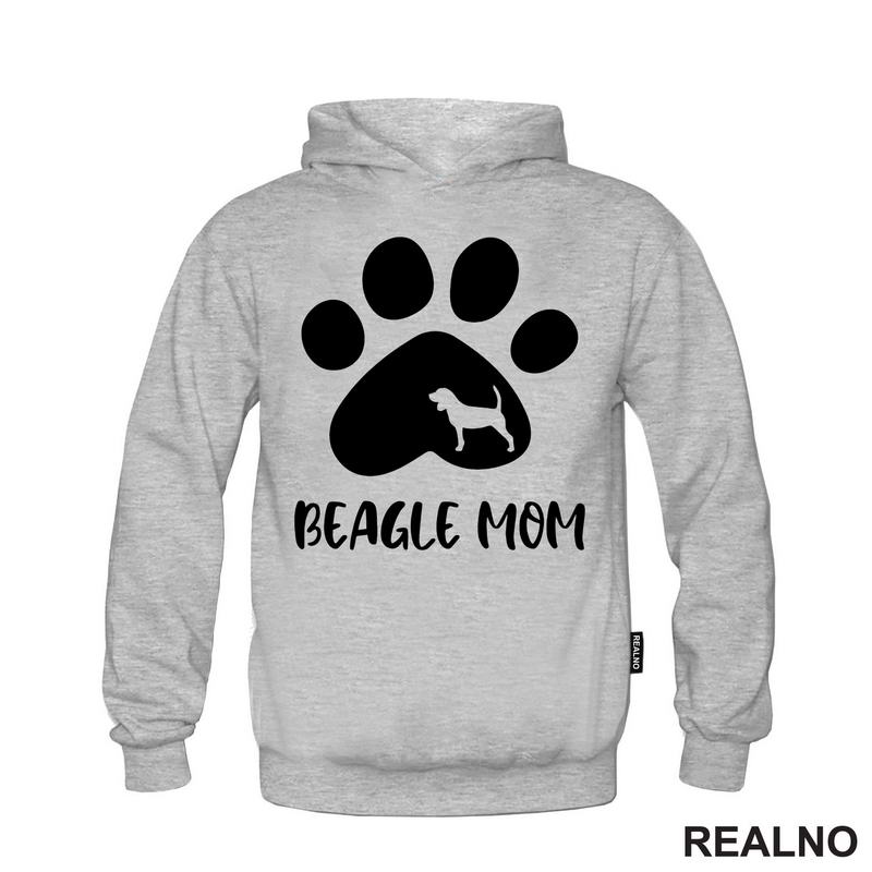 Beagle Mom - Pas Bigl - Dog - Psi - Majica