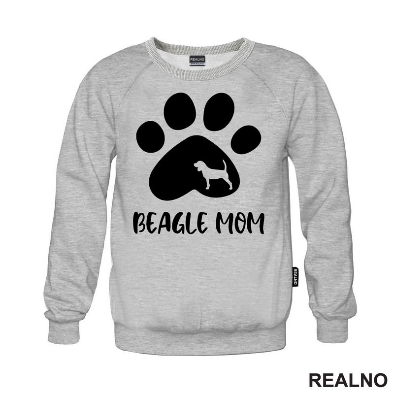 Beagle Mom - Pas Bigl - Dog - Psi - Majica
