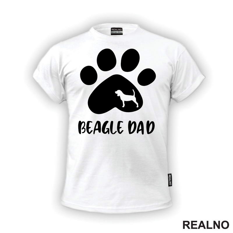 Beagle Dad - Pas Bigl - Dog - Psi - Majica