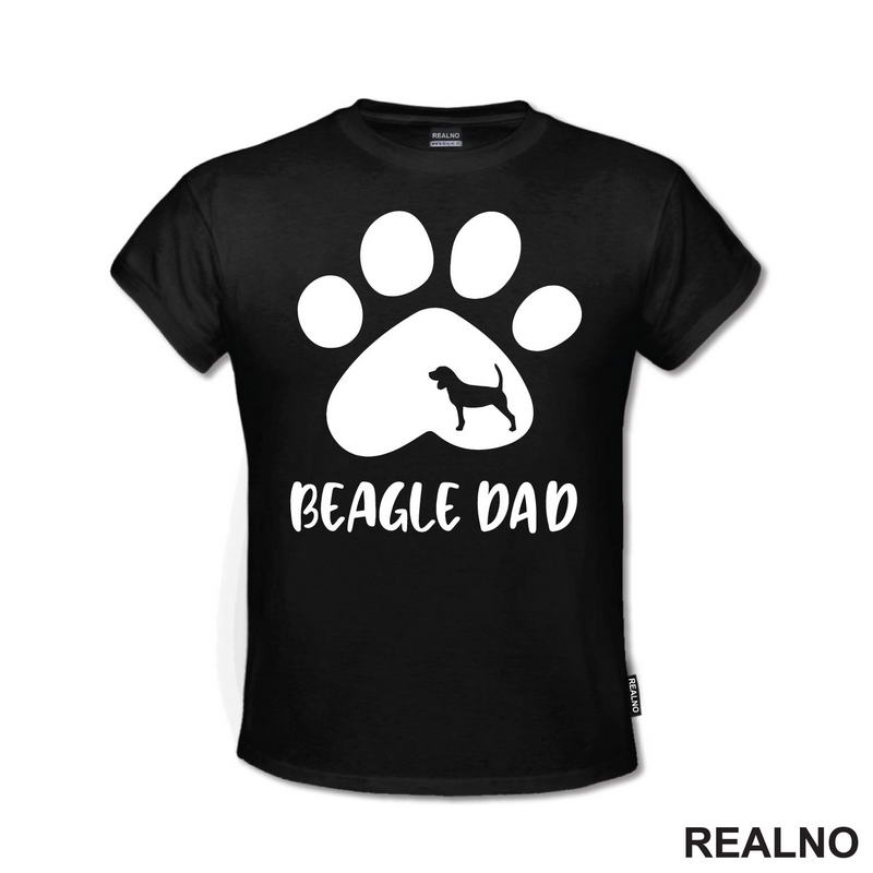 Beagle Dad - Pas Bigl - Dog - Psi - Majica