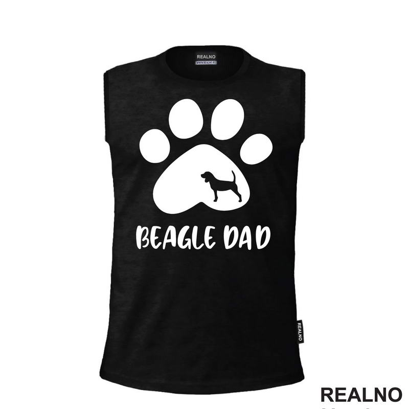 Beagle Dad - Pas Bigl - Dog - Psi - Majica