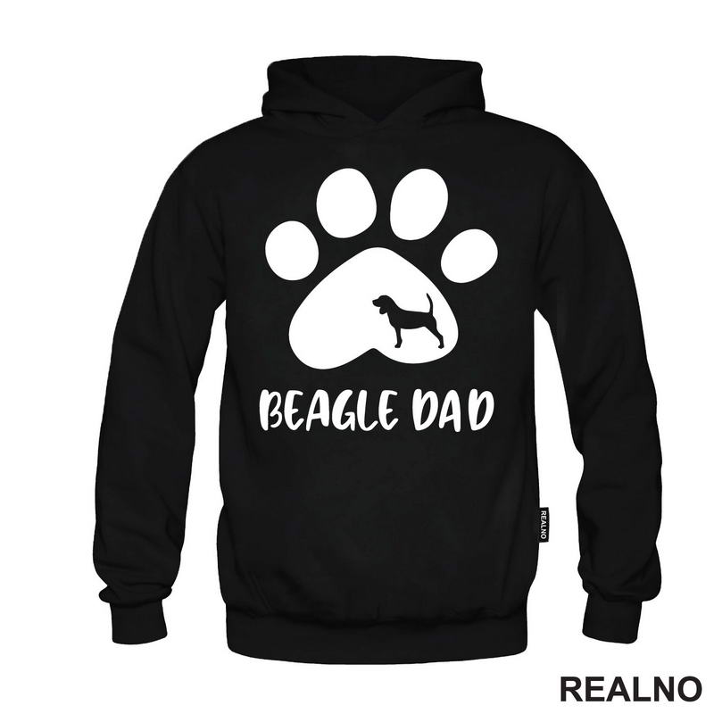 Beagle Dad - Pas Bigl - Dog - Psi - Majica