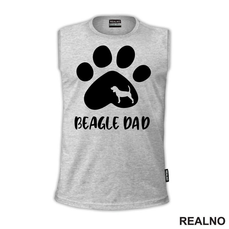 Beagle Dad - Pas Bigl - Dog - Psi - Majica