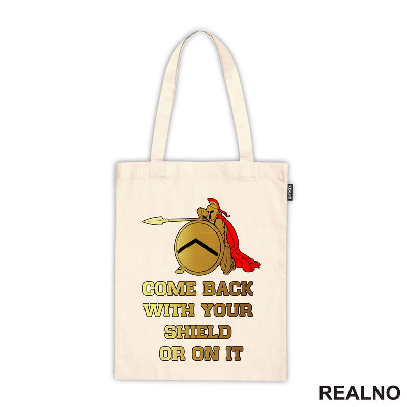 Come Back With Your Shield - or on it - Spartanac - Trening - Majica