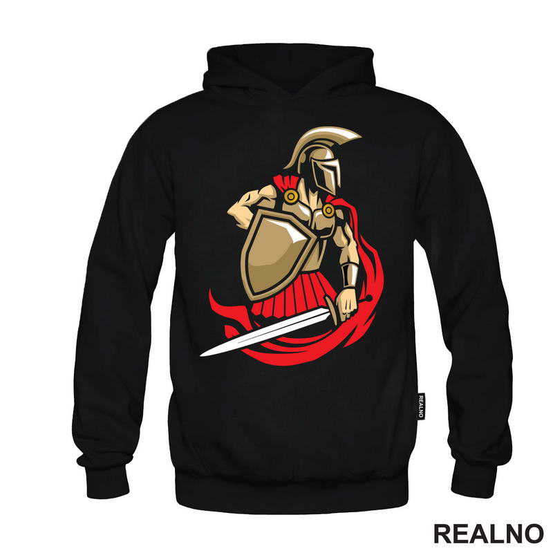 Ratnik Sa Štitom - Spartanac - Trening - Majica