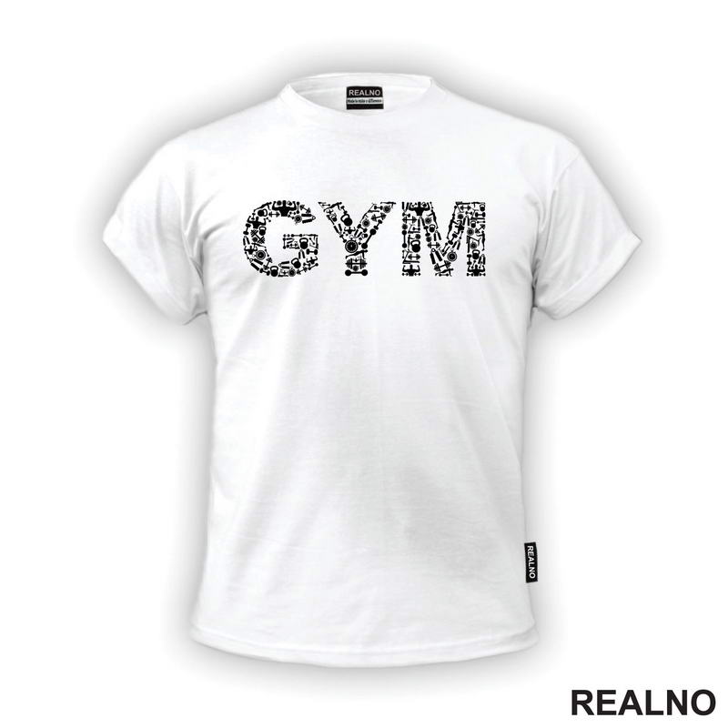 Gym Symbols - Trening - Majica
