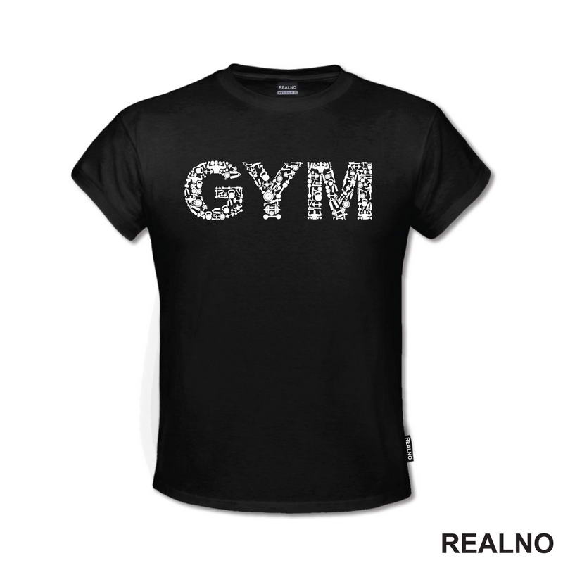 Gym Symbols - Trening - Majica