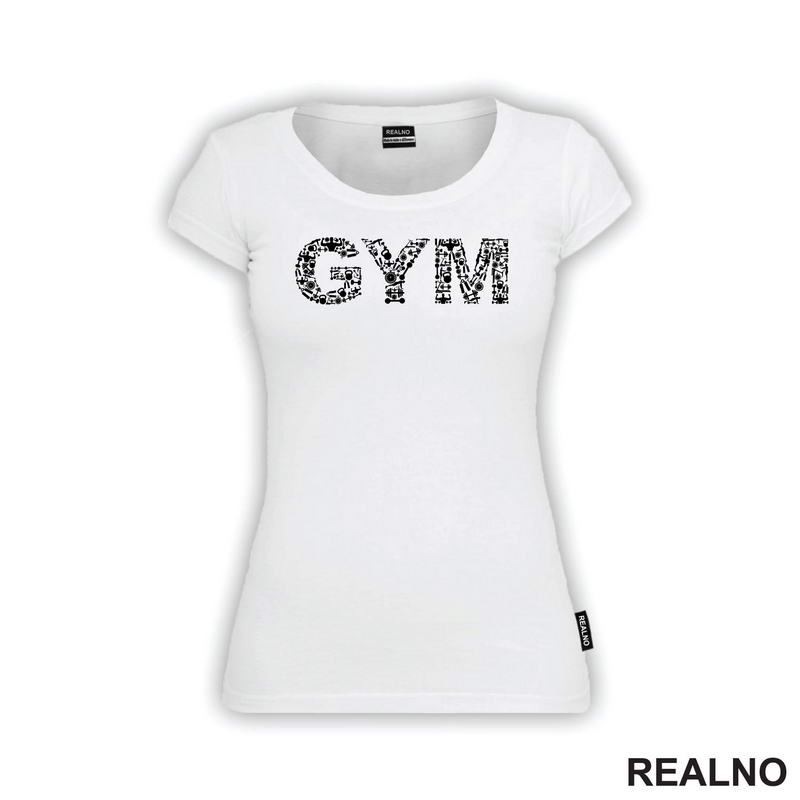 Gym Symbols - Trening - Majica