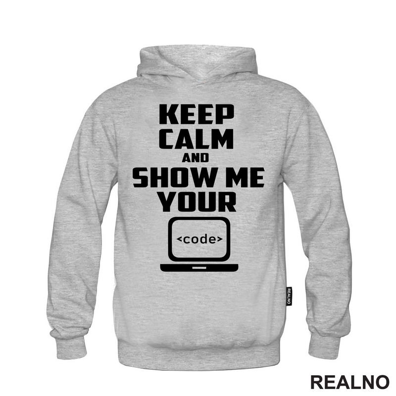 Show Me Your Code - Geek - Majica