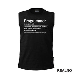 Programmer Wizard - Geek - Majica