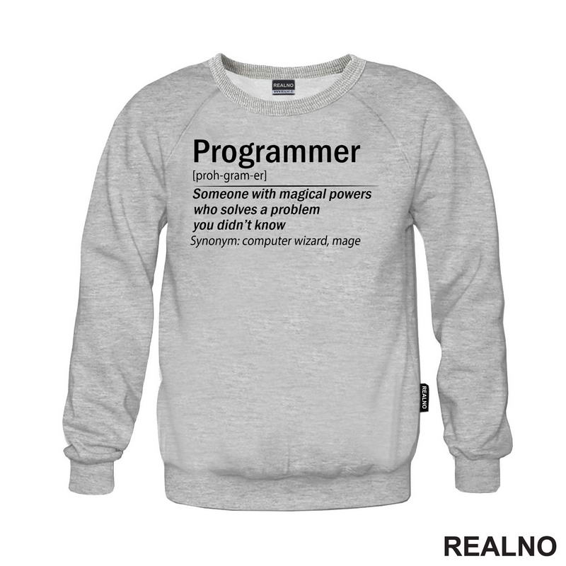 Programmer Wizard - Geek - Majica