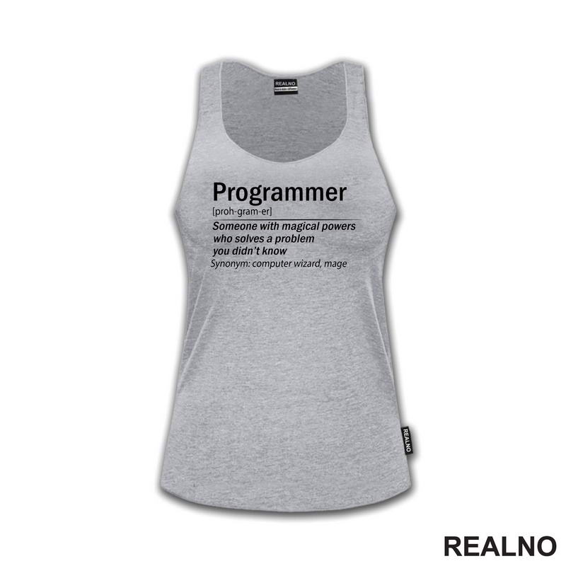 Programmer Wizard - Geek - Majica