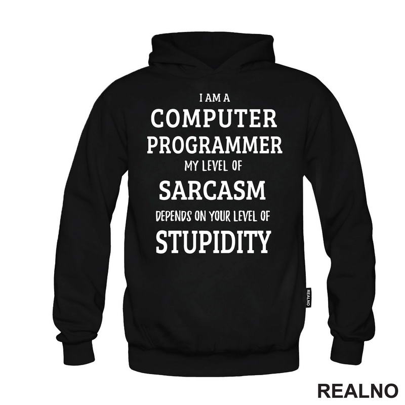 Level Of Sarcasm - Programmer - Geek - Majica