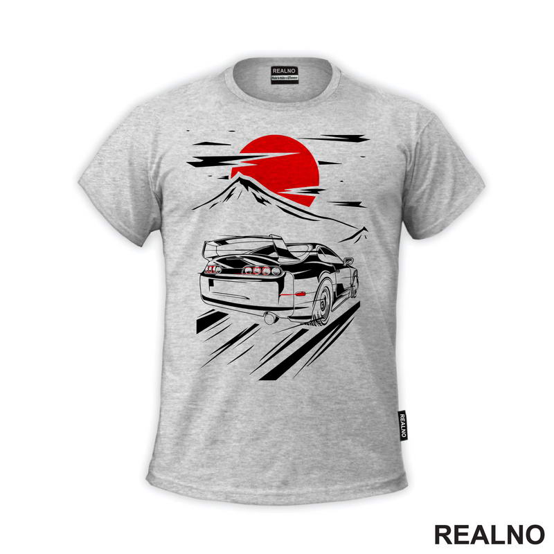 Toyota Supra - Kola - Auto - Majica
