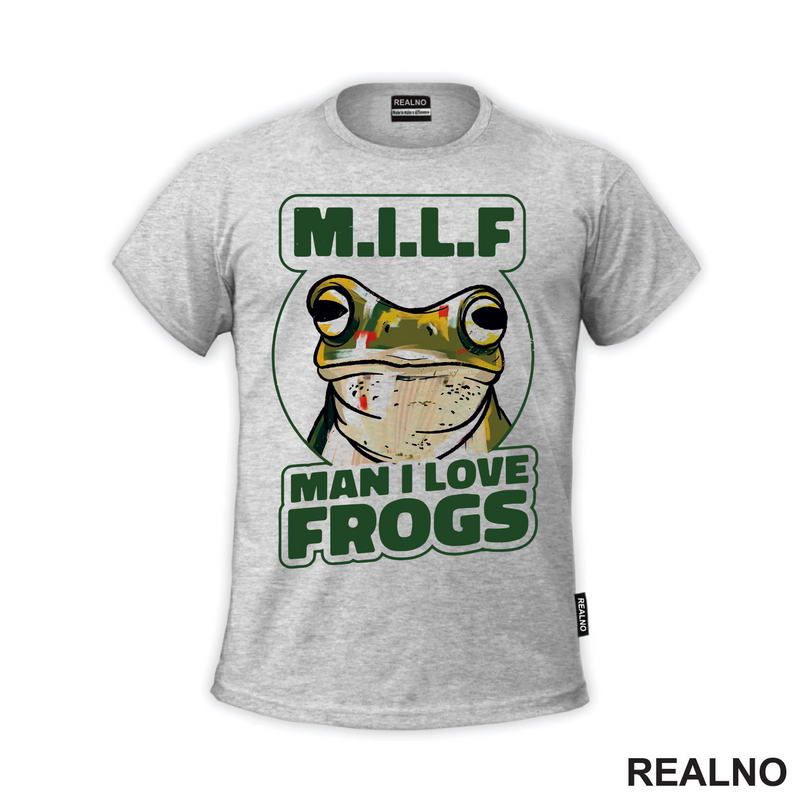 Man I Love Frogs - Životinje - Majica